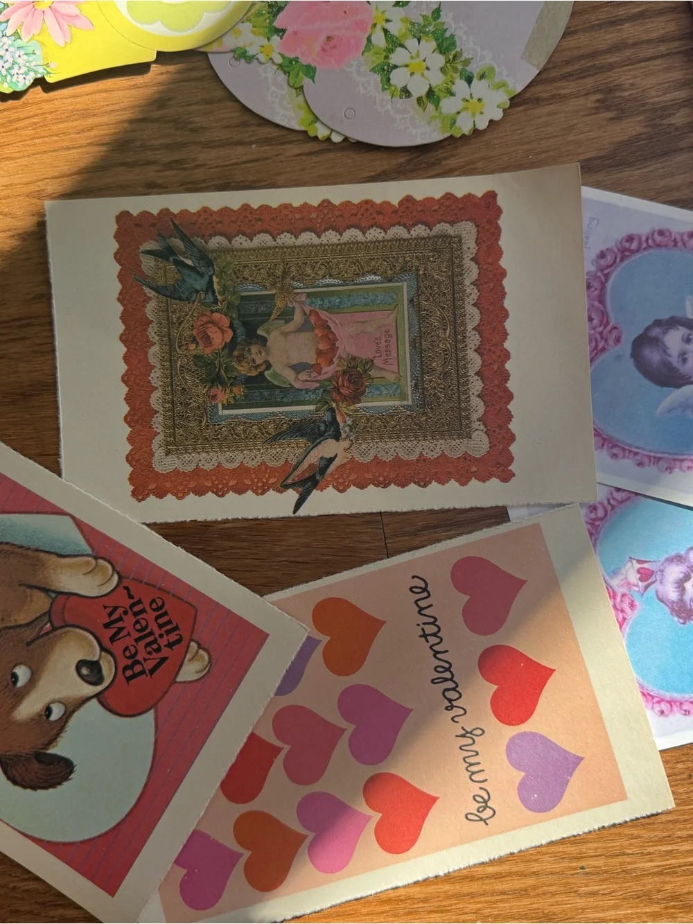 Vintage Valentine’s Day & Easter ephemera / decor